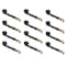 Tie 4 Safe 2" x 10' Wheel Lasso Lift Strap w/ Flat Snap Hook Tow Dolly , 12PK TWS21-2510-M3-BLK-C-12 - alternate 1